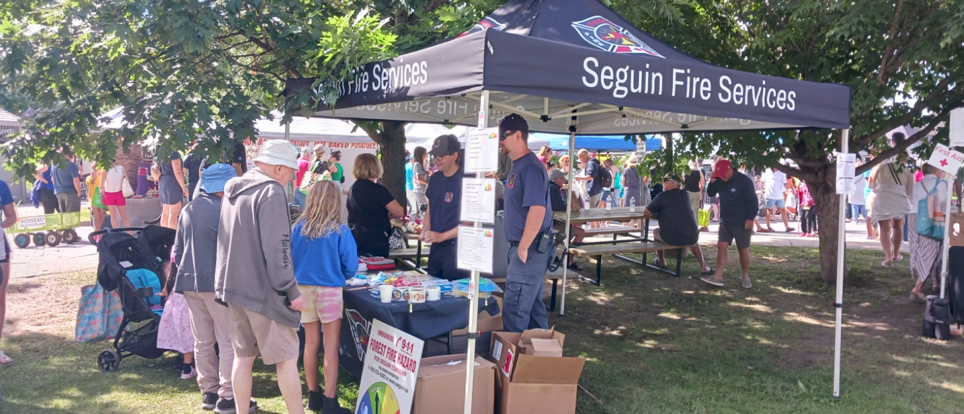 Rosseau Market Fire Prevention