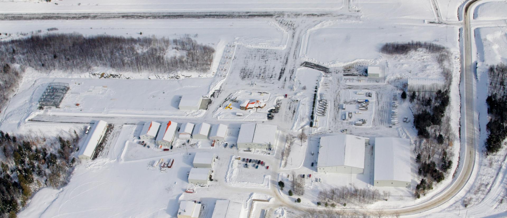 business park winter