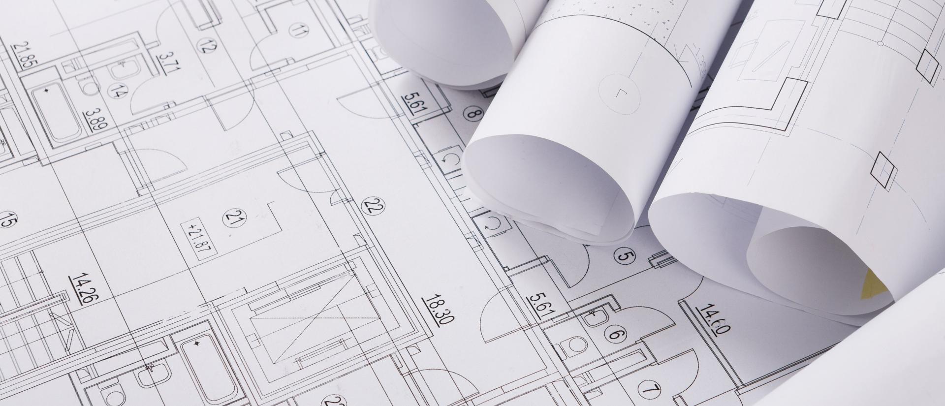 Architectural building plans